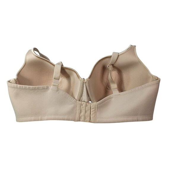 Vanity Fair Body Caress Bra Tan 38DD Full Coverage Lightly Lined Underwire 75335 - Picture 5 of 9